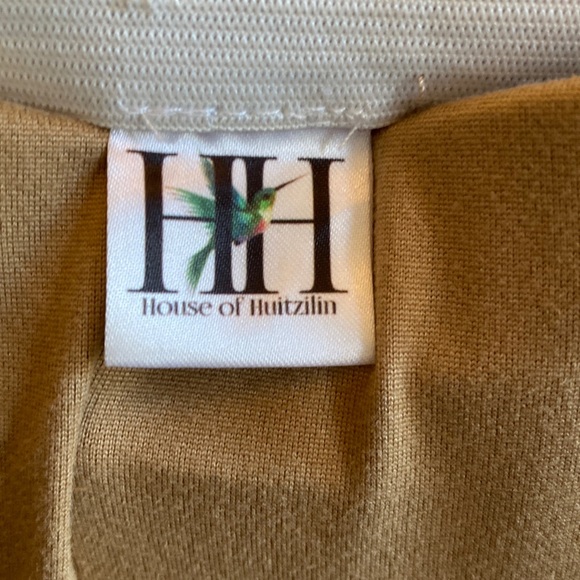 💖Wide Leg/Flare Leg Camel Color Pants. Size 1X EUC💖 - Picture 5 of 6